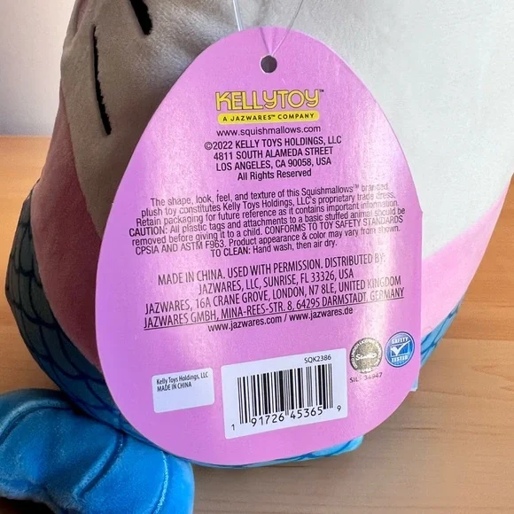 10” Hello Kitty Mermaid Seashell Squishmallows Kellytoy Sanrio NWT 2022 - Picture 10 of 13